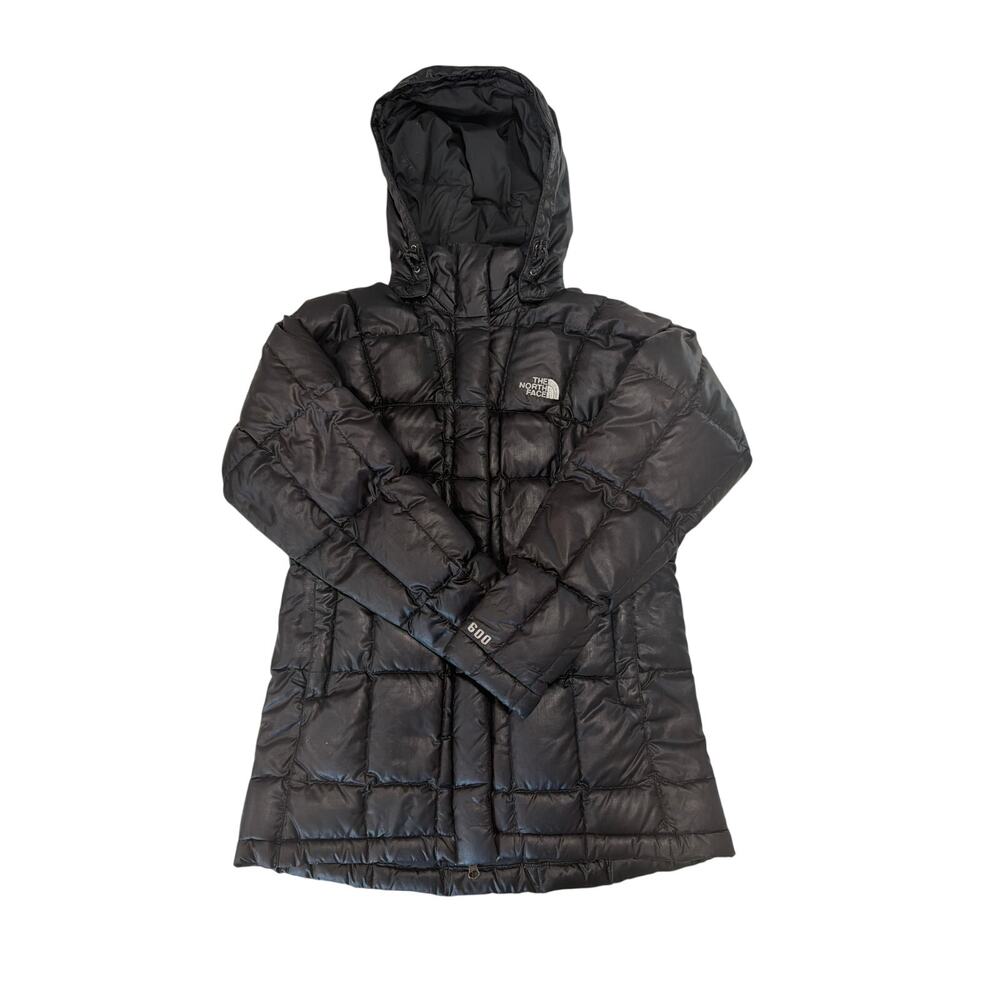 The North Face Size S women's 600-fill goose down puffer jacket hooded design